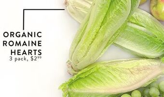 Fresh Thyme Organic romaine hearts offer