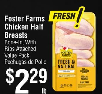 Smart & Final Foster farms chicken half breasts offer