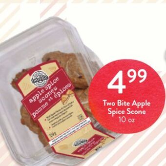 Fresh Thyme Two bite apple spice scone offer