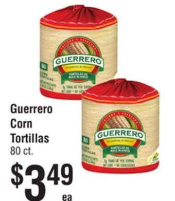 Smart & Final Guerrero corn tortillas offer