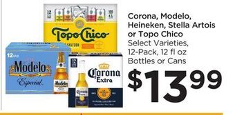 Food 4 Less Corona, modelo, heineken, stella artois or topo chico offer
