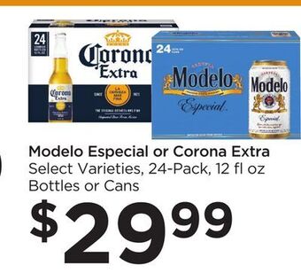 Food 4 Less Modelo especial or corona extra offer