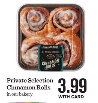 Mariano's Private selection cinnamon rolls offer