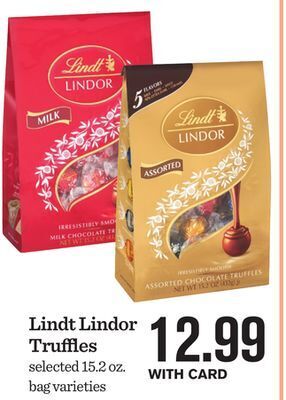 Mariano's Lindt lindor truffles offer
