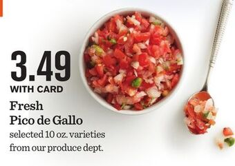 Mariano's Fresh pico de gallo offer