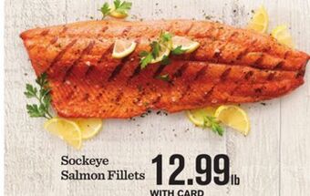 Mariano's Sockeye salmon fillets offer