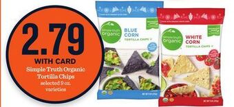 Mariano's Simple truth organic tortilla chips offer
