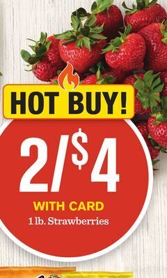 Mariano's 1 lb. strawberries offer