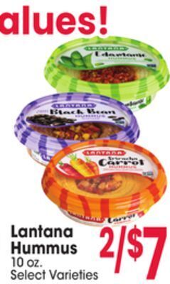 Jewel-Osco Lantana hummus offer
