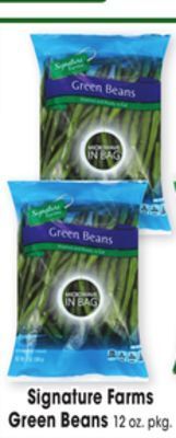 Jewel-Osco Signature farms green beans offer