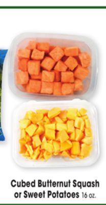 Jewel-Osco Cubed butternut squash or sweet potatoes potatoes offer