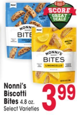 Jewel-Osco Nonni's biscotti bites offer