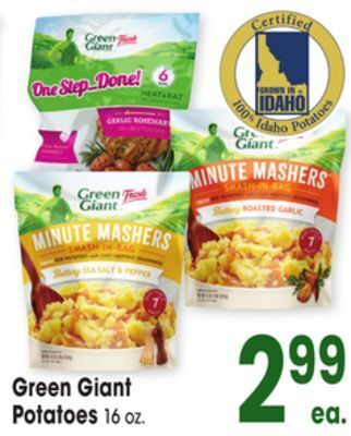 Jewel-Osco Green giant potatoes offer