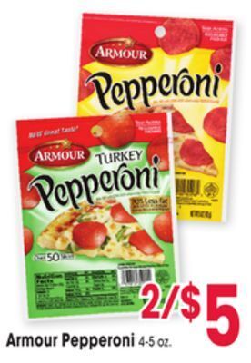 Jewel-Osco Armour pepperoni offer