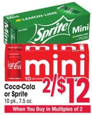 Jewel-Osco Coca-cola or sprite offer
