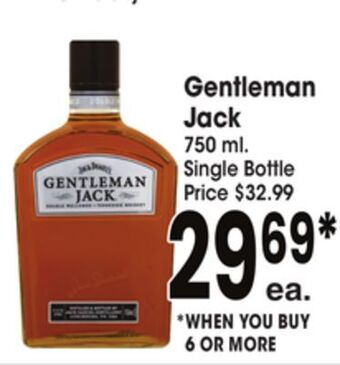 Jewel-Osco Gentleman jack offer