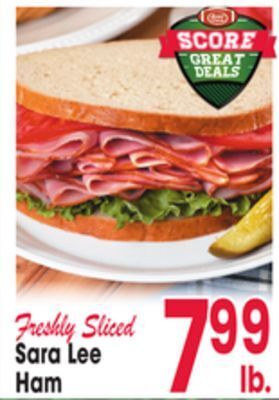 Jewel-Osco Sara lee ham offer