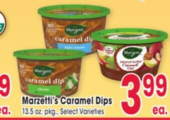 Jewel-Osco Marzetti's caramel dips offer