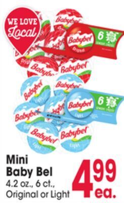 Jewel-Osco Mini baby bel offer