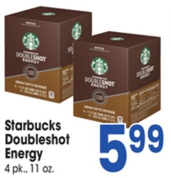 Jewel-Osco Starbucks doubleshot energy offer
