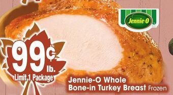 Jewel-Osco Jennie-o whole bone-in turkey breast offer