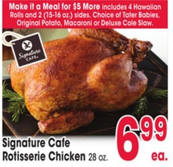 Jewel-Osco Signature cafe rotisserie chicken offer