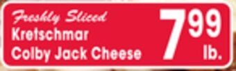 Jewel-Osco Kretschmar colby jack cheese offer