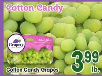 Jewel-Osco Cotton candy grapes offer