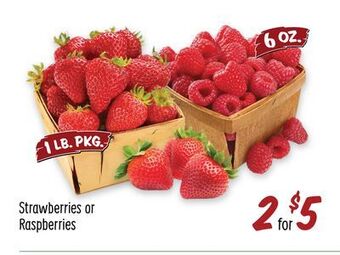 Sprouts Farmers Market Strawberries or raspberries offer