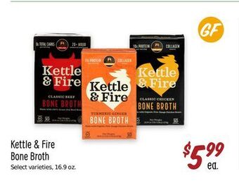 Sprouts Farmers Market Kettle & fire bone broth offer