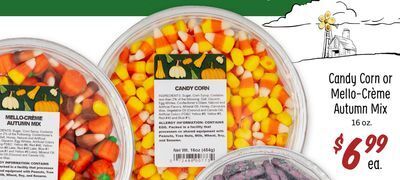 Sprouts Farmers Market Candy corn or mello-crème autumn mix offer