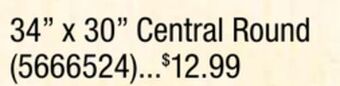 Ace Hardware Air conditioner cover 34 x 30 central round offer