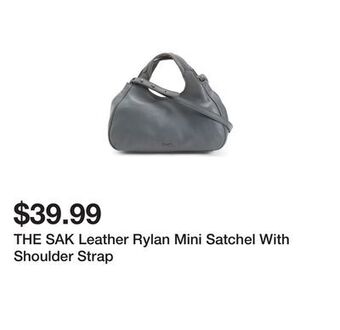 Marshalls The sak leather rylan mini satchel with shoulder strap offer