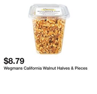 Wegmans Wegmans california walnut halves & pieces offer