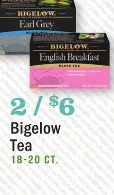 Heinen's Bigelow tea offer