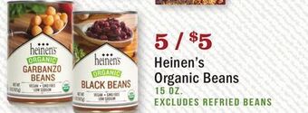 Heinen's Heinen's organic beans offer
