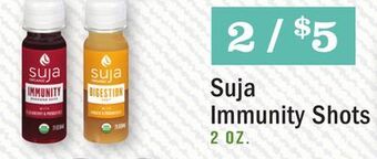 Heinen's Suja immunity shots offer