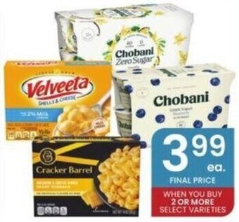 Albertsons Chobani Zero Sugar offer