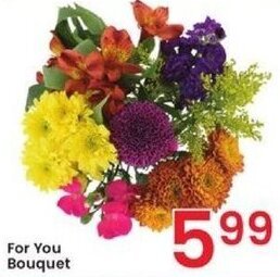 Albertsons For You Bouquet offer