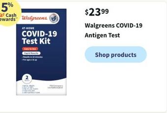 Walgreens Walgreens covid-19 antigen test offer
