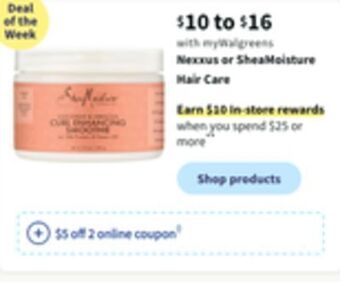 Walgreens Hair care offer