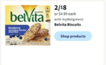 Walgreens Belvita biscuits offer