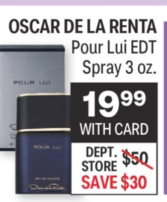 CVS Oscar de la renta pour lui edt spray 3 oz offer
