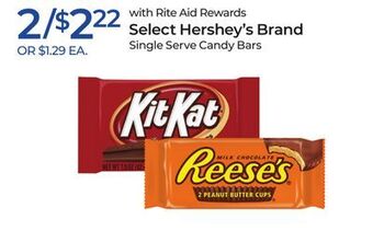 Rite Aid Select hershey's brand offer