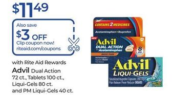 Rite Aid Advil offer