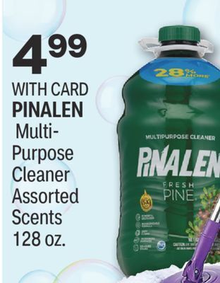 CVS Pinalen multi-purpose cleaner assorted scents 128 oz offer