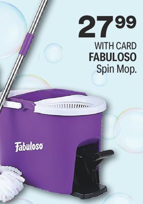CVS Fabuloso spin mop offer