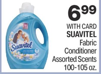 CVS Suavitel fabric conditioner assorted scents 100-105 oz offer