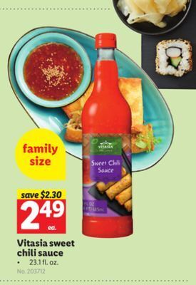 Lidl Vitasia sweet chili sauce offer