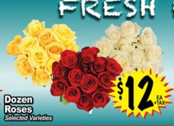 Superior Grocers Dozen roses offer